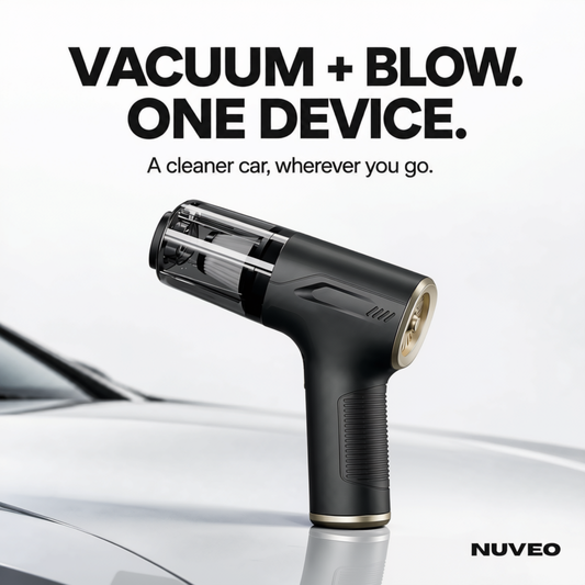 Nuveo - 2-in-1 Compact Car Vacuum & Blower